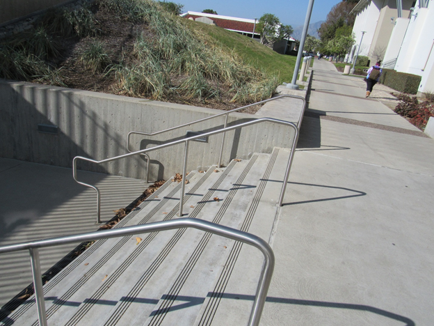 High-quality, stainless steel, maintenance-free railings